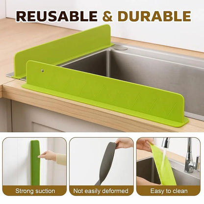 Silicone Sink Splash Guard For Kitchen Sink Kitchen Splash Guard Sink Water Guard